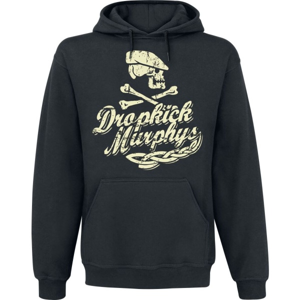 Dropkick Murphys Scully Skull Ship Mikina s kapucí černá - RockTime.cz