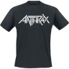 Anthrax Logo Tričko černá - RockTime.cz
