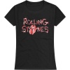The Rolling Stones Hackney Diamonds Glass Logo Dámské tričko černá - RockTime.cz