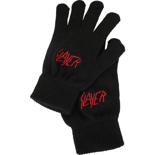 Slayer Logo rukavice černá - RockTime.cz