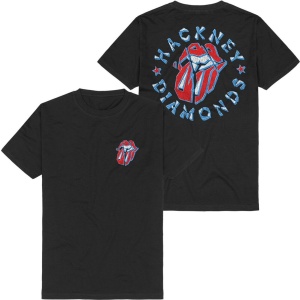 The Rolling Stones Hackney Diamonds Circle Tongue Tričko černá - RockTime.cz