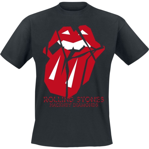 The Rolling Stones Hackney Diamonds Lick Over Tričko černá - RockTime.cz