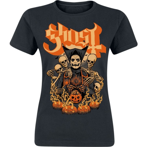 Ghost Great Pumpkin Dámské tričko černá - RockTime.cz
