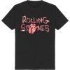 The Rolling Stones Hackney Diamonds Glass Logo Tričko černá - RockTime.cz