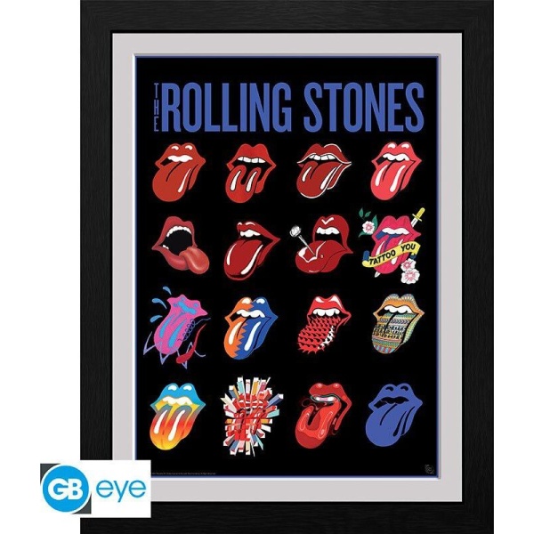 The Rolling Stones Tongue Zarámovaný obraz standard - RockTime.cz