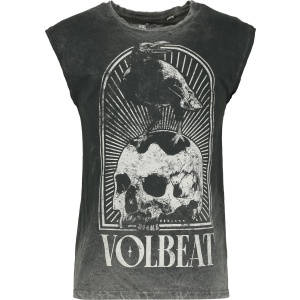 Volbeat Raven Tank top šedá - RockTime.cz