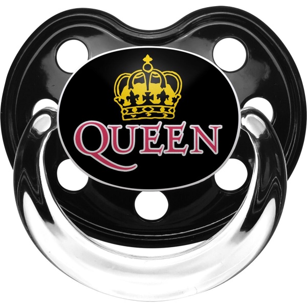 Queen Metal-Kids - Logo Schnuller černá - RockTime.cz