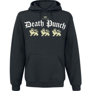 Five Finger Death Punch Lionheart Mikina s kapucí černá - RockTime.cz