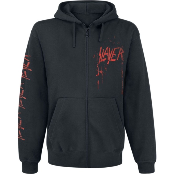 Slayer South Of Heaven Mikina s kapucí na zip černá - RockTime.cz