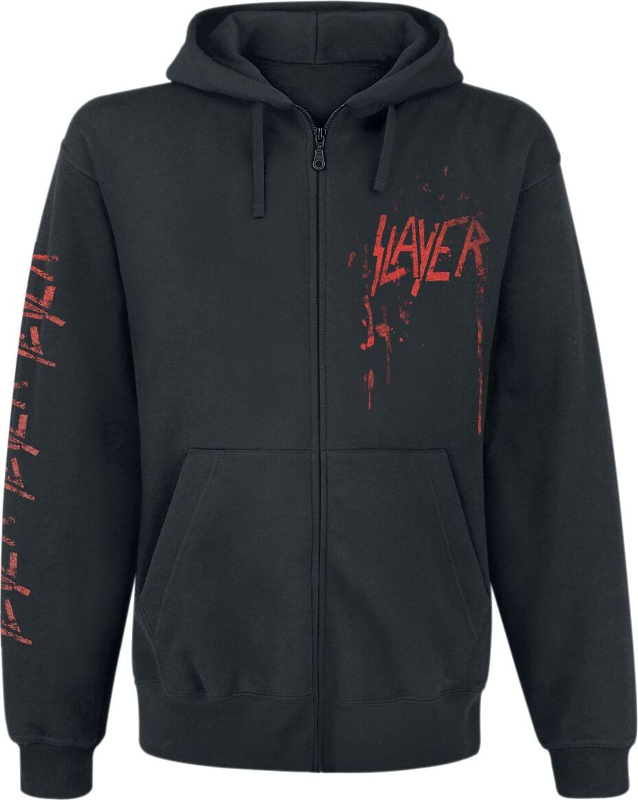 Slayer South Of Heaven Mikina s kapucí na zip černá - RockTime.cz