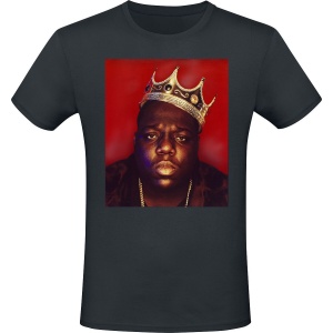 Notorious B.I.G. Big Crown Tričko černá - RockTime.cz