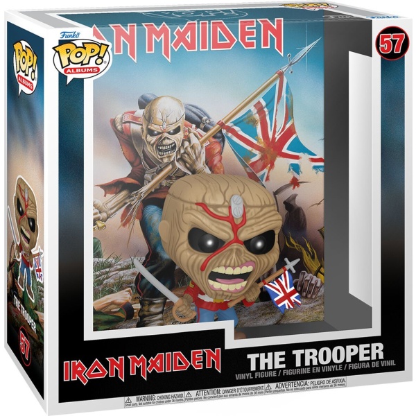 Iron Maiden The Trooper (Pop! Albums) Vinyl Figur 57 Sberatelská postava standard - RockTime.cz