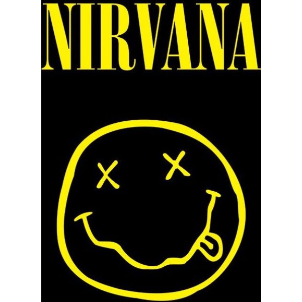 Nirvana Smiley plakát vícebarevný - RockTime.cz