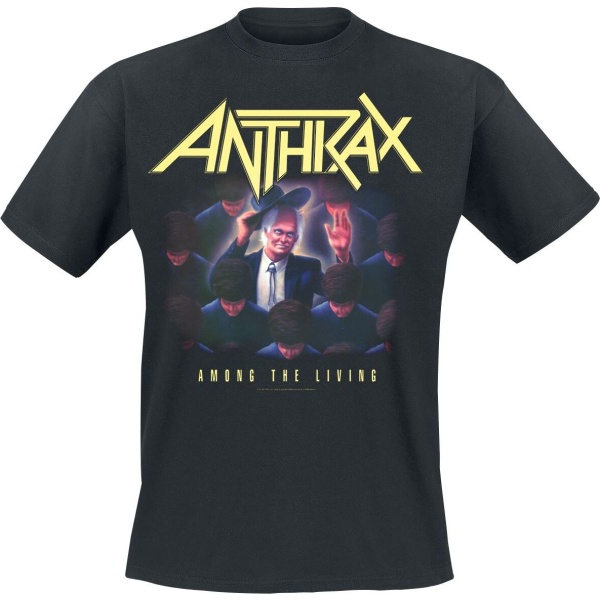 Anthrax Among The Living Tričko černá - RockTime.cz