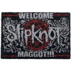 Slipknot Welcome Maggot Rohožka cerná/bílá/cervená - RockTime.cz