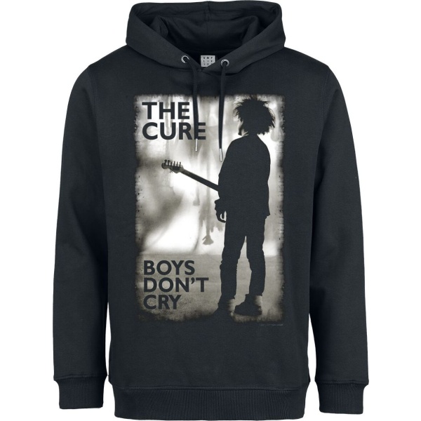 The Cure Amplified Collection - Boys Don't Cry Mikina s kapucí černá - RockTime.cz