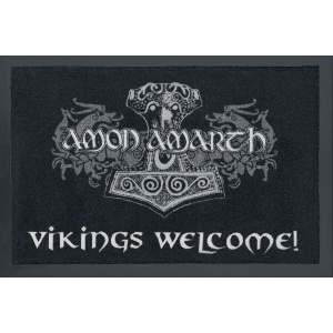 Amon Amarth Vikings Welcome! Rohožka černá - RockTime.cz
