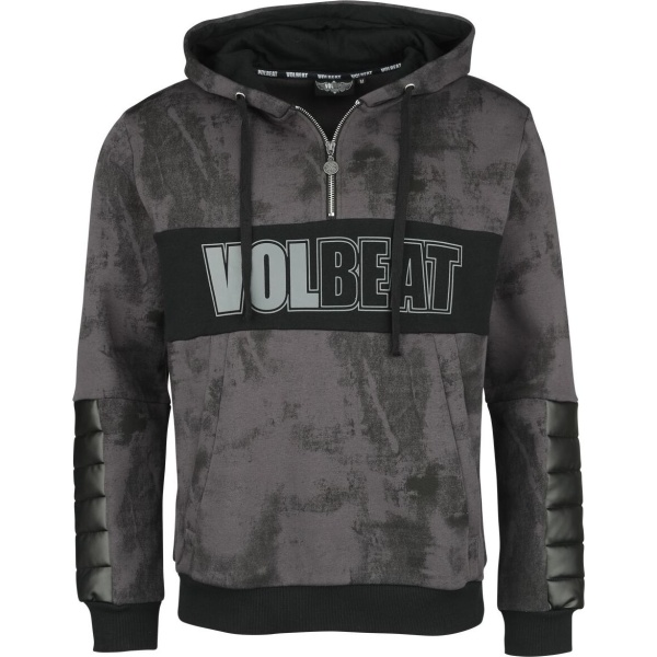 Volbeat EMP Signature Collection Mikina s kapucí tmave šedá/cerná - RockTime.cz