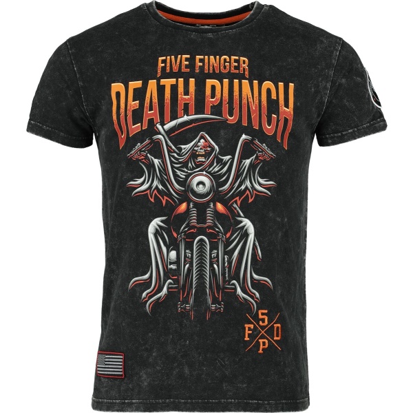 Five Finger Death Punch EMP Signature Collection Tričko tmavě šedá - RockTime.cz