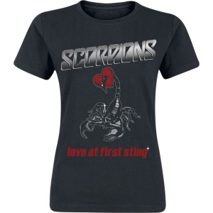 Scorpions Pierced Heart Dámské tričko černá - RockTime.cz