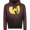 Wu-Tang Clan Logo Mikina s kapucí tmavě červená - RockTime.cz