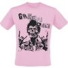 Green Day Billie Joe Zombie Tričko světle růžová - RockTime.cz