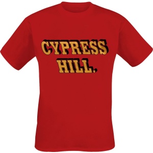 Cypress Hill Rizla Type Tričko červená - RockTime.cz