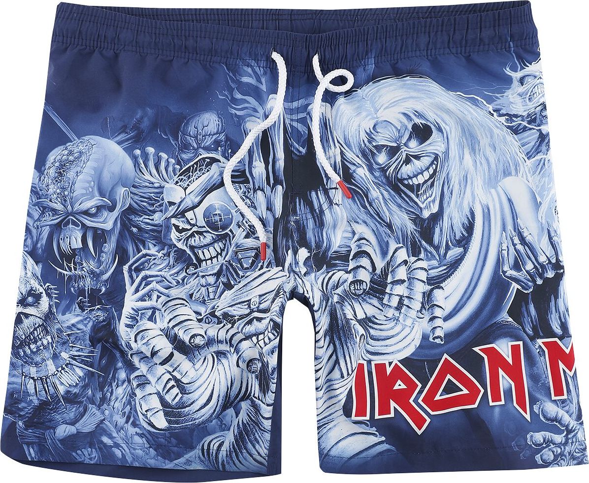 Iron Maiden EMP Signature Collection Pánské plavky vícebarevný - RockTime.cz