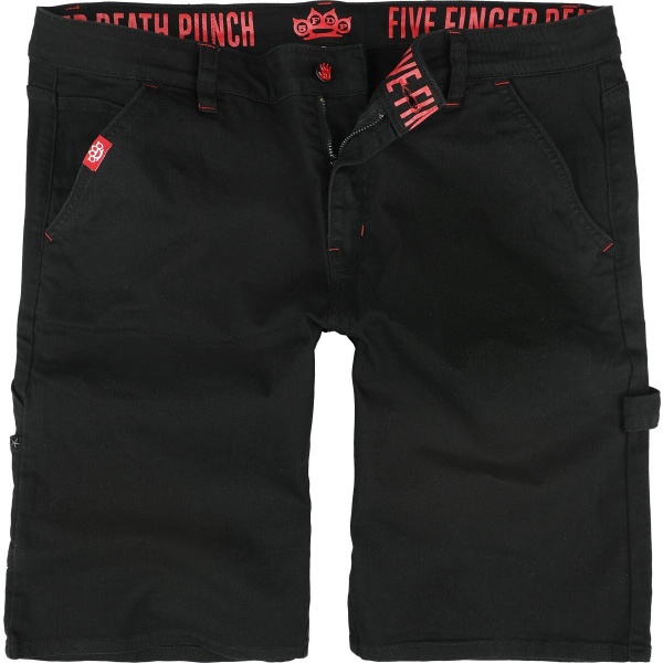 Five Finger Death Punch EMP Signature Collection Kraťasy černá - RockTime.cz