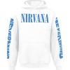 Nirvana Nevermind Mikina s kapucí bílá - RockTime.cz