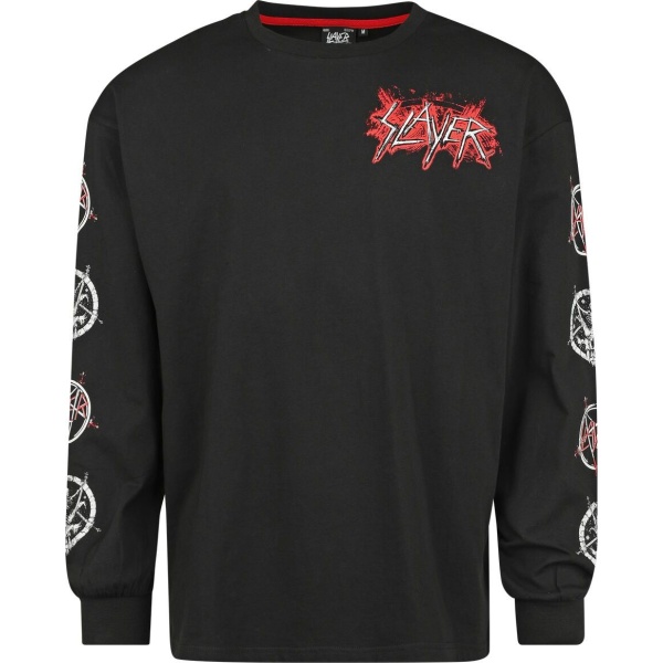 Slayer EMP Signature Collection - Oversize Tričko s dlouhým rukávem černá - RockTime.cz