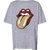 The Rolling Stones NMIda Glitter Rolling Stones Tričko šedá - RockTime.cz