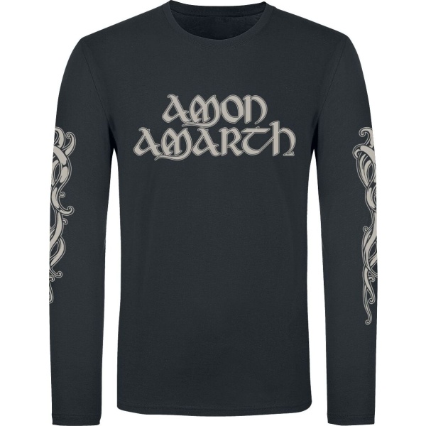 Amon Amarth Horse Tričko s dlouhým rukávem černá - RockTime.cz
