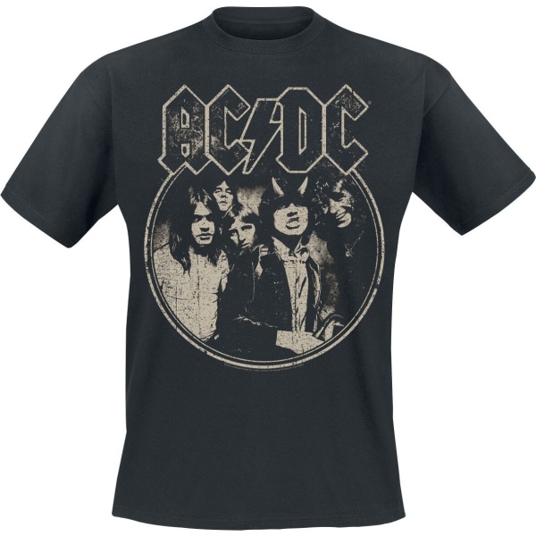 AC/DC North American Tour 1979 Tričko černá - RockTime.cz