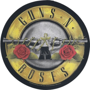 Guns N' Roses Bullet Logo nášivka vícebarevný - RockTime.cz