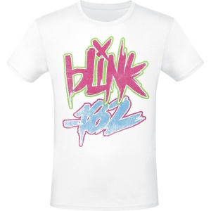 Blink-182 Text Tričko bílá - RockTime.cz