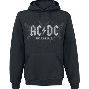 AC/DC Hells Bells Mikina s kapucí černá - RockTime.cz