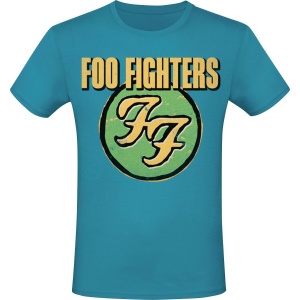 Foo Fighters Logo Tričko modrá - RockTime.cz