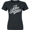 Foo Fighters Logo Dámské tričko černá - RockTime.cz
