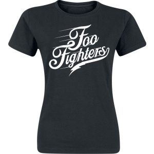 Foo Fighters Logo Dámské tričko černá - RockTime.cz