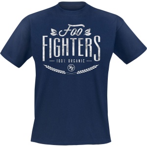 Foo Fighters 100% Rock Tričko tmavě modrá - RockTime.cz