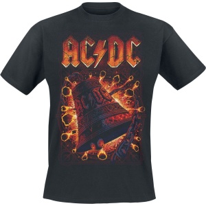 AC/DC Hells Bells Explosion Tričko černá - RockTime.cz