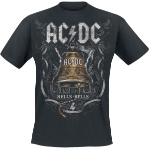 AC/DC Hells Bells Tričko černá - RockTime.cz