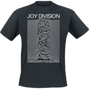Joy Division Unknown pleasures Tričko černá - RockTime.cz