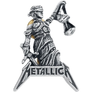 Metallica Justice For All Odznak stríbrná - RockTime.cz