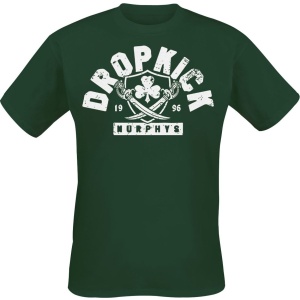 Dropkick Murphys Bruin Badge Tričko tmave zelená - RockTime.cz