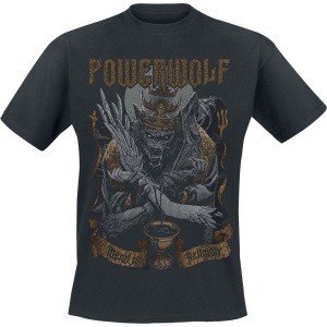 Powerwolf Wolf vs Angel Tričko černá - RockTime.cz