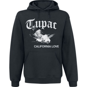 Tupac Shakur California Love Mikina s kapucí černá - RockTime.cz