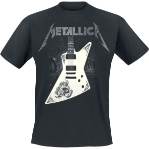 Metallica Papa Het Guitar Tričko černá - RockTime.cz