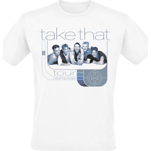 Take That Everything Changes Tour Tričko bílá - RockTime.cz